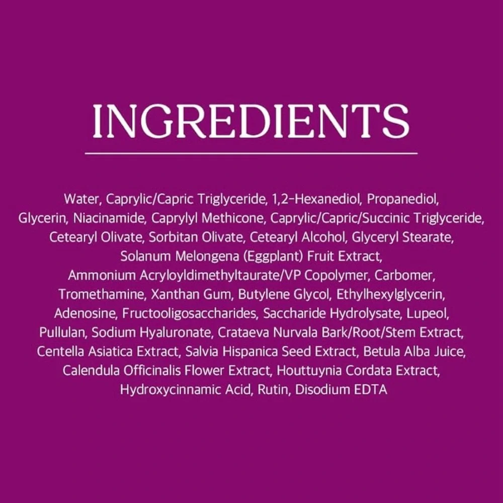 Korean Skincare Papa Recipe Eggplant Clearing Face Cream